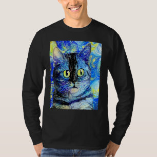 KATZEN IMPRESSIONIST Kitten Kitty Ich Bin Eine Kat T-Shirt
