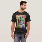 KATZEN IMPRESSIONISTIN Kätzchen Kitty Ich Bin Eine T-Shirt (Vorne ganz)