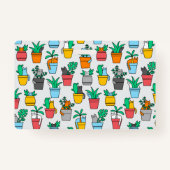 Katzen in den Blumentöpfen Ausweis (Rückseite)