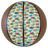 Katzen in den Blumentöpfen Basketball (Vertikal)