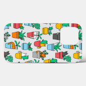 Katzen in den Blumentöpfen Case-Mate iPhone Hülle (Rückseite (Horizontal))