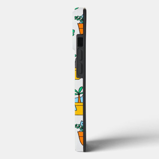 Katzen in den Blumentöpfen Case-Mate iPhone Hülle (Rückseite / Links)