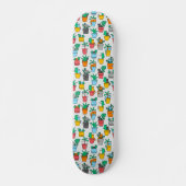 Katzen in den Blumentöpfen Skateboard (Vorne)
