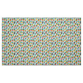 Katzen in den Blumentöpfen Stoff (Fat Quarter (45,7 x 55,9 cm))