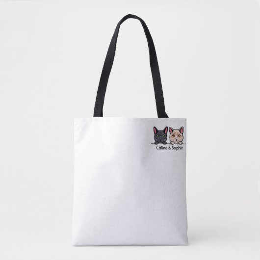 Katzen in der Familie Tasche (Vorderseite)