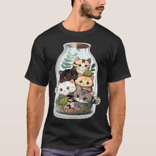 Katzen in der Flasche T-Shirt