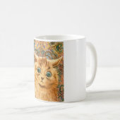 Katzen in der Kunst-Tasse, durch Louis Wain Kaffeetasse (VorderseiteRechts)