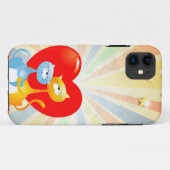 Katzen in der Liebe Case-Mate iPhone Hülle (Rückseite (Horizontal))