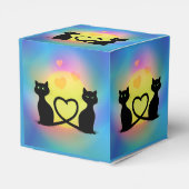 Katzen in der Liebe Geschenkschachtel (Rückseite)