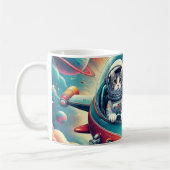 Katzen in der Tasse des Weltraums! (Links)