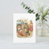 Katzen in der Wiege von Louis Wain Postkarte (Stehend Vorderseite)