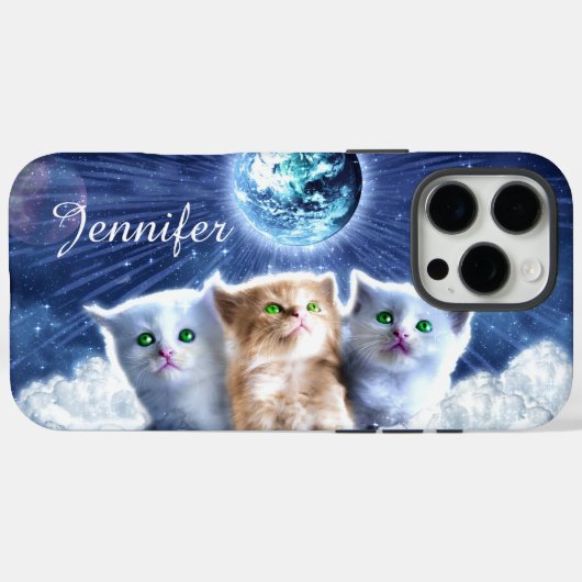 Katzen in der Wolke Case-Mate iPhone Hülle (Rückseite (Horizontal))