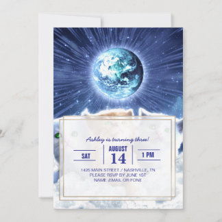 Katzen in der Wolke Einladung