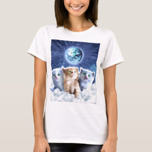 Katzen in der Wolke T-Shirt