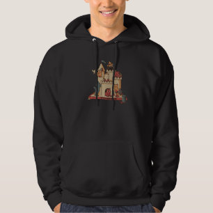 Katzen in einem Sandkasten Sommer Katzenklo Sandbu Hoodie