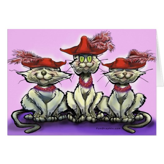 Katzen in Hasen (Vorderseite (Horizontal))