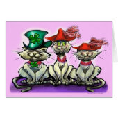 Katzen in Hasen (Vorderseite (Horizontal))