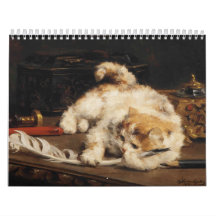 Katzen in klassischer Kunst Kalender