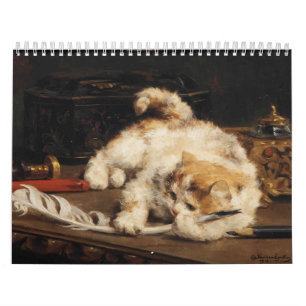 Katzen in klassischer Kunst Kalender