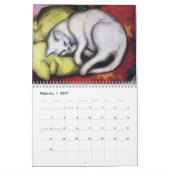 Katzen in klassischer Kunst Kalender (Feb 2027)