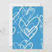 Katzen in Liebe, Einladung (Rückseite)