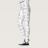 Katzen in Liebe Leggings (Links)