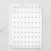 Katzen in Liebe mit dem Herzen Einladung (Rückseite)