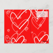 Katzen in Liebe, Postkarte (Rückseite)