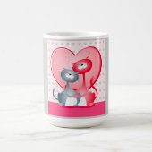 Katzen in Liebe, Tasse (Mittel)