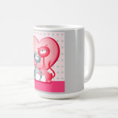 Katzen in Liebe, Tasse (VorderseiteRechts)