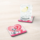 Katzen in Liebe, Untersetzer (Rechte Seite)