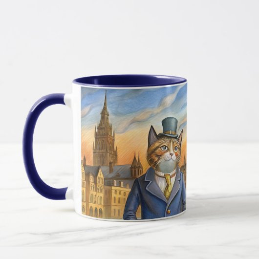 Katzen in London Tasse (Links)