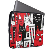 Katzen in New York Laptopschutzhülle (Vorne Rechts)