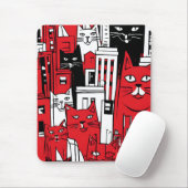Katzen in New York Mousepad (Mit Mouse)