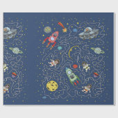 Katzen in Packpapier (Flach)