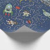 Katzen in Packpapier (Ecke)