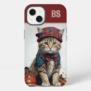 Katzen in schottischer Verkleidung – charmante Tar iPhone 13 Hülle