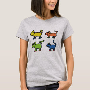 Katzen in Schuhen T-Shirt