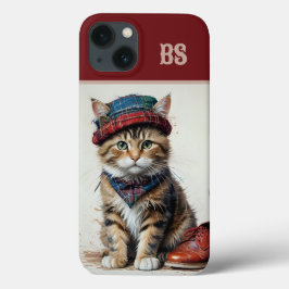 Katzen in Scottish Disguise - charmante Katzen Case-Mate iPhone Hülle