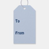 Katzen in Weltraumgeschenketiketten Geschenkanhänger (Rückseite)