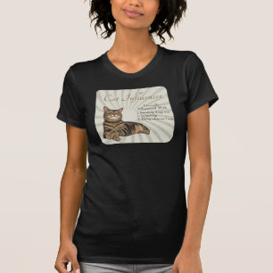 Katzen-Influencerin total begeistert T-Shirt