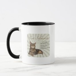 Katzen-Influencerin total begeistert Tasse