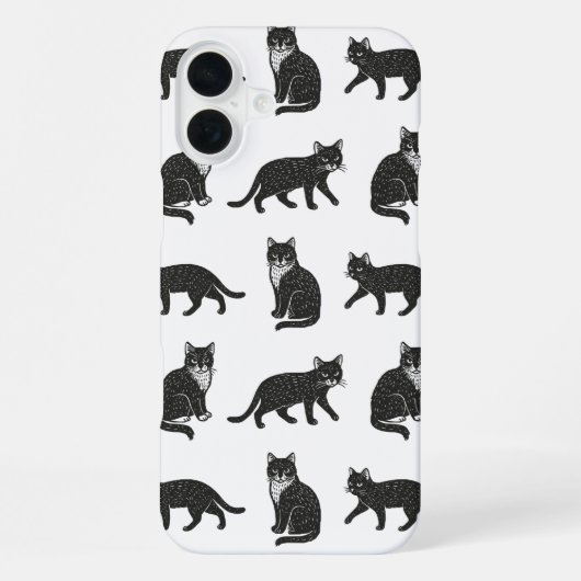 Katzen iPhone Hülle (Rückseite)