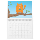 Katzen-Jahr der Niedlichkeit Kalender (Mär 2026)