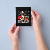 Katzen Jeder Weihnachten Flyer (Gruppe)