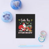Katzen Jeder Weihnachten Flyer (Einzeln)