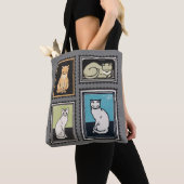 Katzen, Julie de Graag Tasche (Von Nahem)