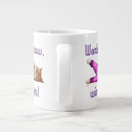 Katzen Jumbo-Tasse (Rückseite)