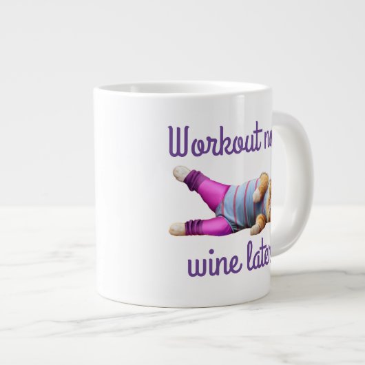 Katzen Jumbo-Tasse (Vorderseite Rechts)