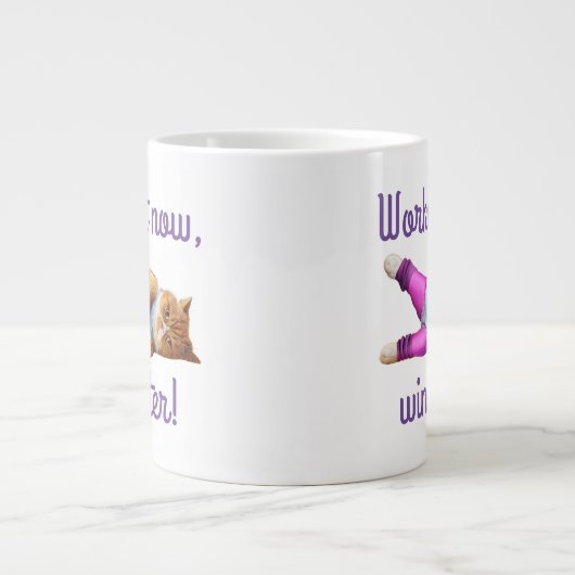 Katzen Jumbo-Tasse (Vorderseite)